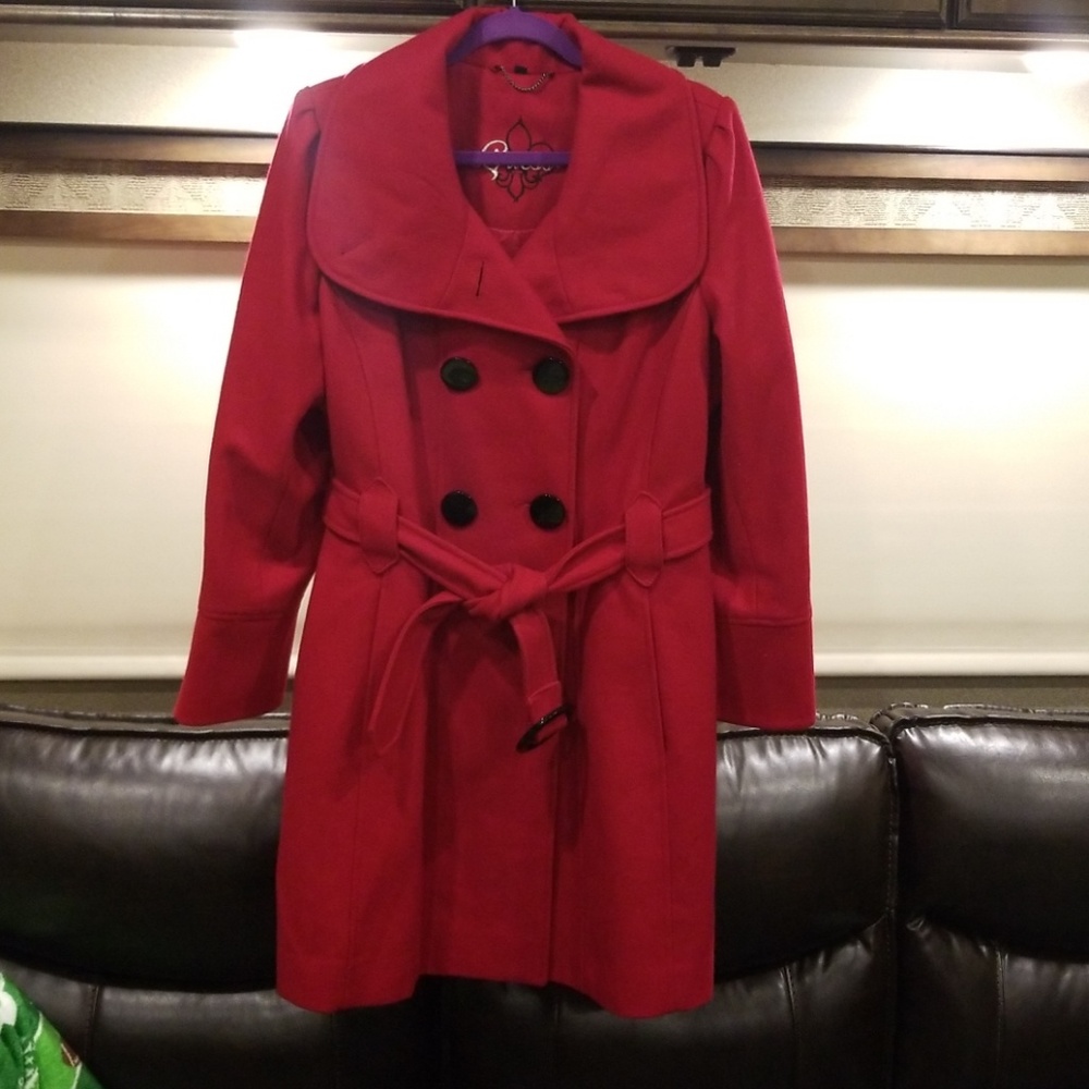 Guess wool pea coat